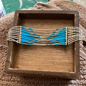 Vintage 70’s Sterling Bracelet.